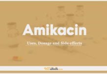 Amikacin: Uses, Dosage and Side Effects
