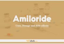 Amiloride: Uses, Dosage and Side Effects