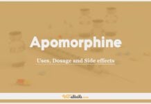 Apomorphine: Uses, Dosage and Side Effects