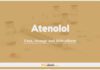 Atenolol: Uses, Dosage and Side Effects