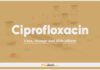 Ciprofloxacin: Uses, Dosage and Side Effects