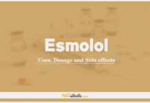 Esmolol: Uses, Dosage and Side Effects