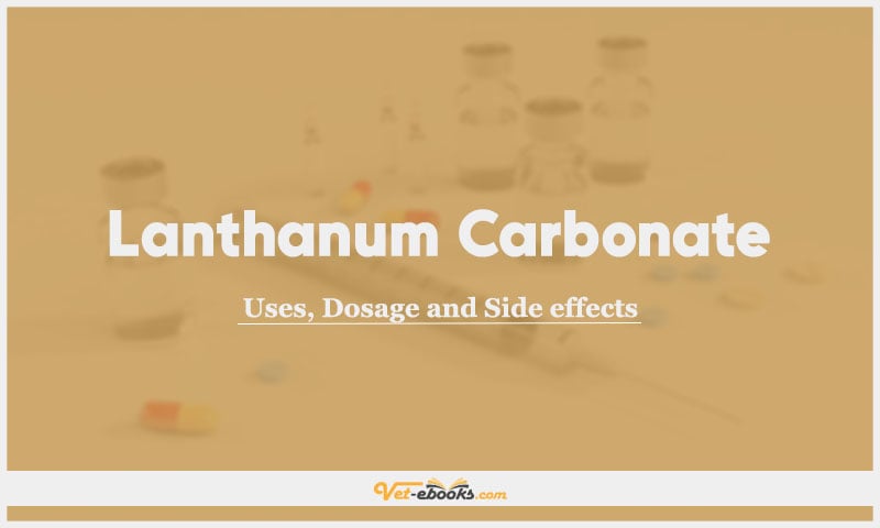 Lanthanum carbonate (Lantharenol) In Dogs & Cats: Uses, Dosage and Side Effects