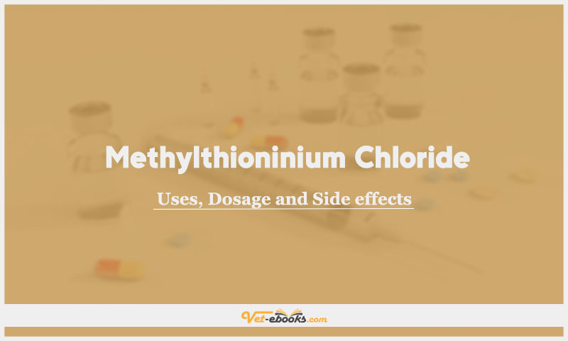 Methylthioninium chloride
(Methylene blue) In Dogs & Cats: Uses, Dosage and Side Effects