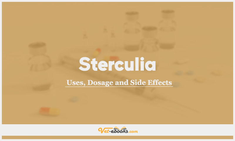 Sterculia In Dogs & Cats: Uses, Dosage and Side Effects