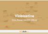 Vinblastine In Dogs & Cats: Uses, Dosage and Side Effects