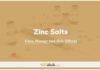 Zinc Salts In Dogs & Cats: Uses, Dosage and Side Effects