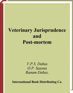 Veterinary Jurisprudence and Post-mortem