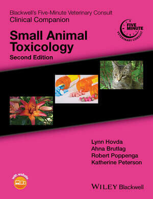 Blackwell's Five-Minute Veterinary Consult Clinical Companion Small Animal Toxicology 2nd Edition