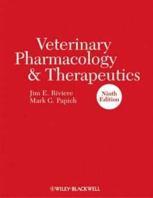 Veterinary Pharmacology and Therapeutics PDF