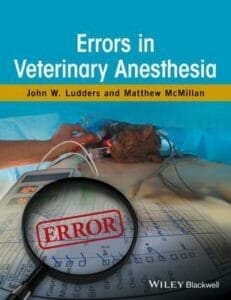 Errors In Veterinary Anesthesia Pdf