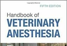 Handbook of Veterinary Anesthesia 5th Edition PDF