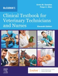 McCurninโs Clinical Textbook for Veterinary Technicians 11th Edition + Workbook McCurninโs Clinical Textbook for Veterinary Technicians and Nurses 10th Edition PDF
