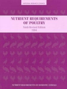 Nutrient Requirements of Poultry, 9th Revised Edition PDF