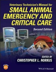 Veterinary Technician’s Manual for Small Animal Emergency and Critical Care, 2nd Edition, books for vet techs, vet tech books