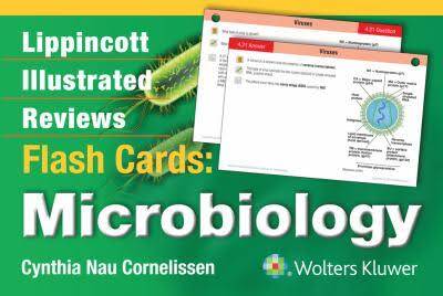 Lippincott Illustrated Reviews Flash Cards, Microbiology