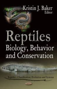Reptiles biology, behavior and conservation