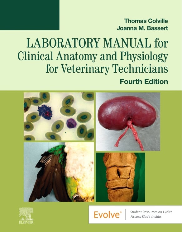 Laboratory Manual for Clinical Anatomy and Physiology for Veterinary Technicians 4th Edition, books for vet techs, vet tech books