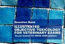 Illustrated Objective Toxicology for Veterinary Exams By M. Alpha Raj.