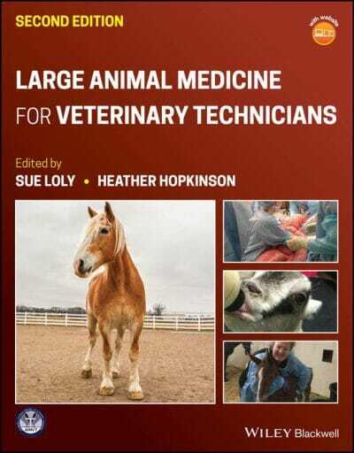 Large Animal Medicine for Veterinary Technicians 2nd Edition PDF, books for vet techs, vet tech books
