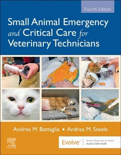 Small Animal Emergency and Critical Care for Veterinary Technicians 4th Edition, books for vet techs, vet tech books