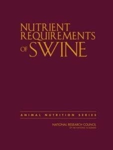 Nutrient Requirements of Swine 11th Revised Edition PDF