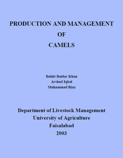 Production and Management of Camels