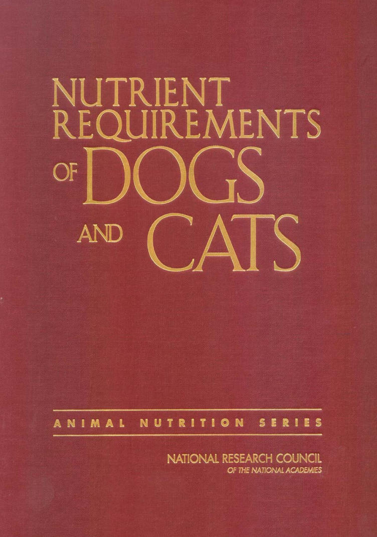 Nutrient Requirements Of Dogs And Cats Pdf Download