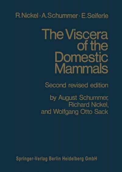 The Viscera of the Domestic Mammals 2nd Edition PDF