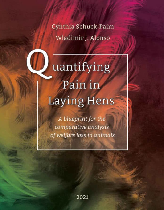 Quantifying Pain in Laying Hens: A Blueprint for the Comparative Analysis of Welfare in Animals