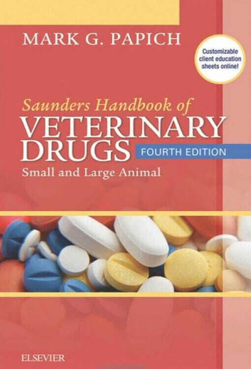 Saunders Handbook of Veterinary Drugs 4th Edition