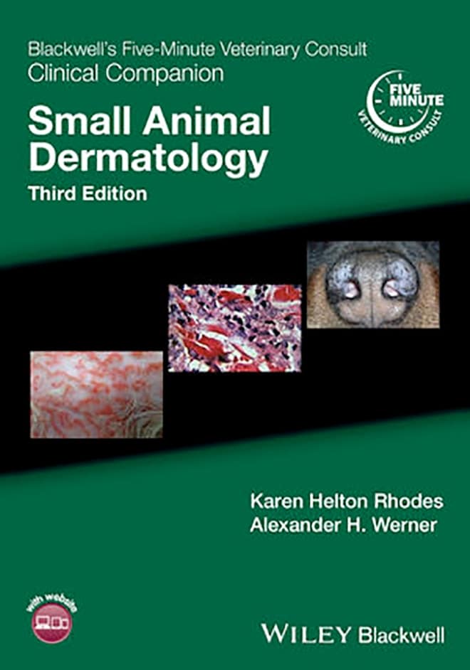 洋書 Small Animal Dermatology 3rd Edition Blackwell's Five-Minute Veterinary Consult: Small Animal