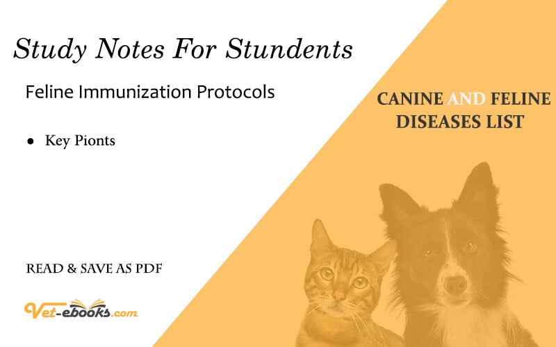 Feline Immunization Protocols PDF