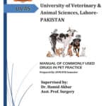 Manual Of Commonly Used Drugs In Pet Practice