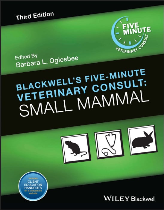 Blackwell's Five-Minute Veterinary Consult: Small Mammal, 3Rd Edition Pdf Download