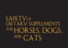 Safety of Dietary Supplements for Horses, Dogs, and Cats