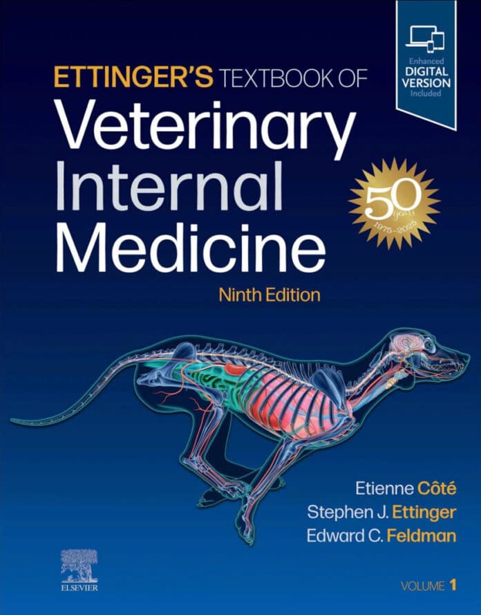 Ettinger’s Textbook of Veterinary Internal Medicine 9th Edition [True PDF+Videos]