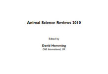 Animal Science Reviews 2010
