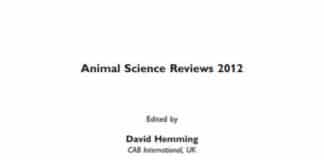 Animal Science Reviews 2012