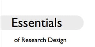 Essentials of Research Design and Methodology