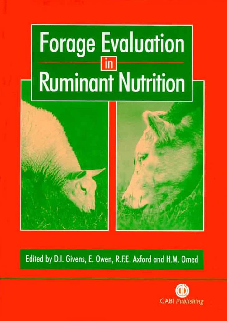 Forage Evaluation In Ruminant Nutrition Pdf Download